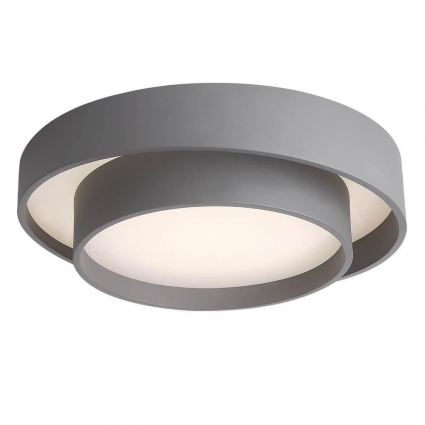 Потолочный светодиодный светильник Crystal Lux Flor PL39W Led 4000K GR в стиле Хай-тек, цвет серый