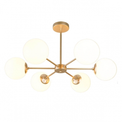 Подвесная люстра Escada ETHEREAL 2110/6P Gold в стиле модерн, цвет шампань