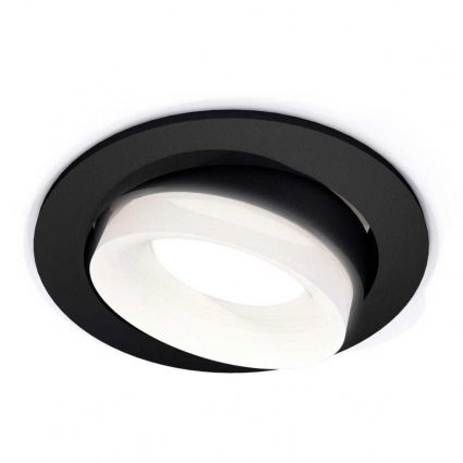 Комплект встраиваемого спота Ambrella light Techno Spot XC (C7652, N7165) XC7652084, в современном стиле, цвет черный
