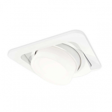 Комплект встраиваемого спота Ambrella light Techno Spot XC (C7658, N7160) XC7658083, в современном стиле, цвет белый