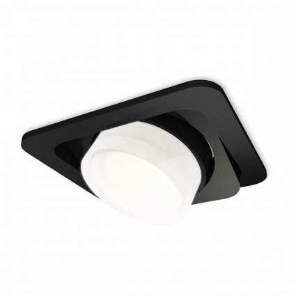 Комплект встраиваемого спота Ambrella light Techno Spot XC (C7659, N7160) XC7659083, в современном стиле, цвет черный