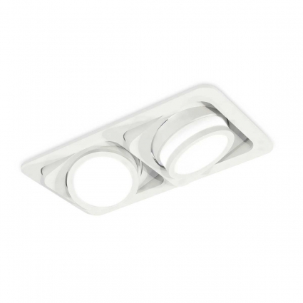 Комплект встраиваемого спота Ambrella light Techno Spot XC (C7663, N7120) XC7663081, в современном стиле, цвет белый