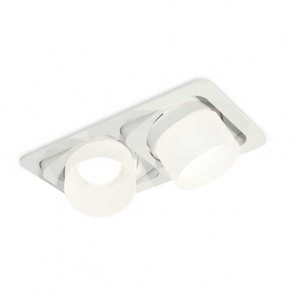 Комплект встраиваемого спота Ambrella light Techno Spot XC (C7663, N7170) XC7663085, в современном стиле, цвет белый