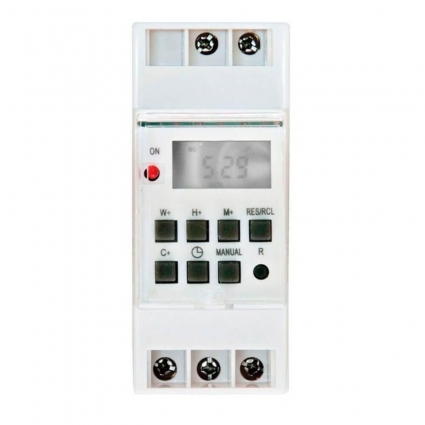 Таймер реле времени Feron TM41 3500W/16A 23248 цвет белый