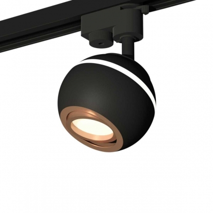 Комплект трекового светильника Ambrella light Track System XT (A2521, C1102, N7005) XT1102024, в современном стиле, цвет черный