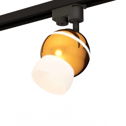 Комплект трекового светильника Ambrella light Track System XT (A2521, C1105, N7177) XT1105008, в современном стиле, цвет золотой