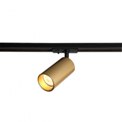 Трековый светильник Crystal Lux CLT 0.31 013 GO-GO в современном стиле, цвет золотой