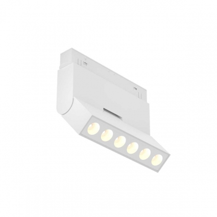 Трековый светодиодный светильник Maytoni Technica Points TR033-4-6W3K-M-DS-W в современном стиле, цвет белый