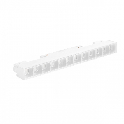Трековый светодиодный светильник Crystal Lux CLT 0.33 001 12W WH T4000K в современном стиле, цвет белый
