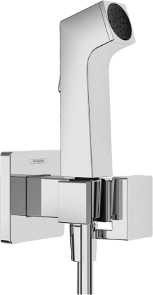 Гигиенический душ Hansgrohe Bidette E 1jet 29233000 со смесителем, хром в современном стиле