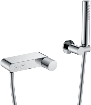 Смеситель для ванны с душем Boheme Stick 123-CRCR.2 chrome touch chrome, однорычажный, хром
