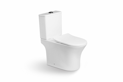 Унитаз-компакт SantiLine SL-5022 белый, 37.5x67 см