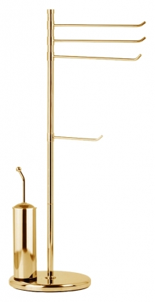 Стойка Andrea Complimenti COT950 ORO напольная, золото