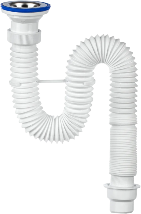 Сифон для мойки Virplast Элит 30980631 белый