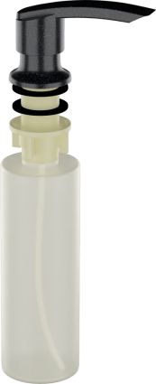 Дозатор для кухонной мойки Ulgran Quartz U-02 черный