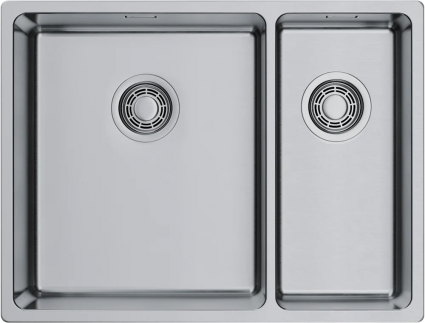 Мойка кухонная Omoikiri Tadzava 58-2-U/I-IN-L ULTRA 15 нержавеющая сталь, L, брашированная, прямоугольная, 58x44 см
