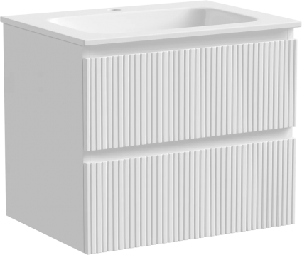Тумба для комплекта Sancos Snob T 60, bianco, подвесная, матовая