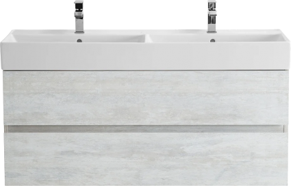 Тумба для комплекта Cezares Molveno 46-120-2C-SO-2-LB 46 120 legno bianco подвесная, матовая