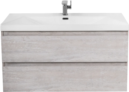 Тумба для комплекта Cezares Molveno 90, legno bianco, подвесная, матовая