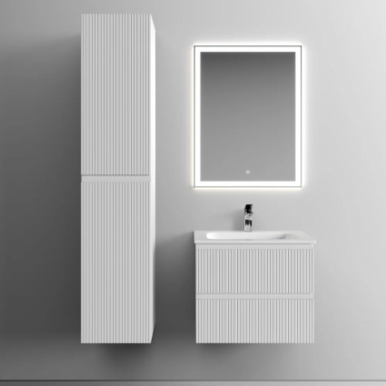 Мебель для ванной Sancos Snob T 60 см, bianco, подвесная, матовая