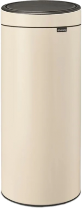 Мусорное ведро Brabantia Touch Bin New 149986 30 л, бежевое, напольное