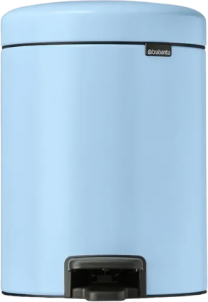 Мусорное ведро Brabantia NewIcon 202582 3 л, голубое, напольное
