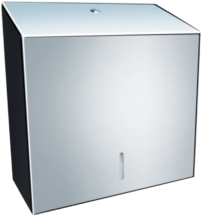 Диспенсер бумажных полотенец Merida Stella r Maxi ASP101.R полированный хром, прямоугольный, 26x12.1x26.6 см