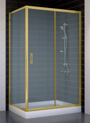 Душевой уголок Vegas Glass ZP+ZPV 110*70 09 10 стекло сатин, 110x70, прямоугольный, двери раздвижные