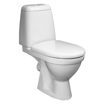 Унитаз-компакт напольный Jika Baltic белый, овальный, 37x63.5 см