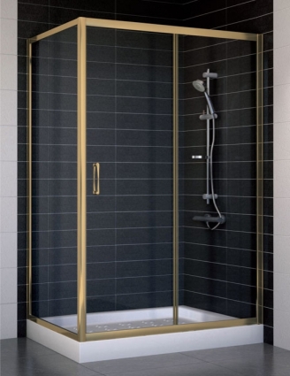 Душевой уголок Vegas Glass ZP+ZPV 120*70 05 01 стекло прозрачное, 120x70, прямоугольный, двери раздвижные