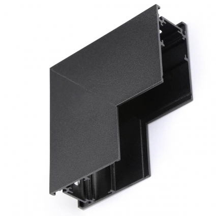 Коннектор L-образный внутренний для накладного шинопровода Ambrella light Track System Magnetic GL3378 цвет черный