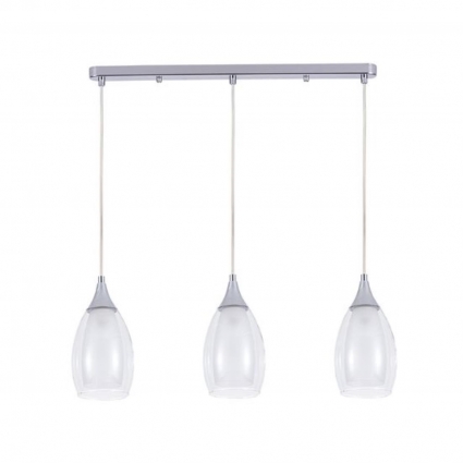 Подвесной светильник Arte Lamp Barry A7951SP-3CC в современном стиле, цвет белый