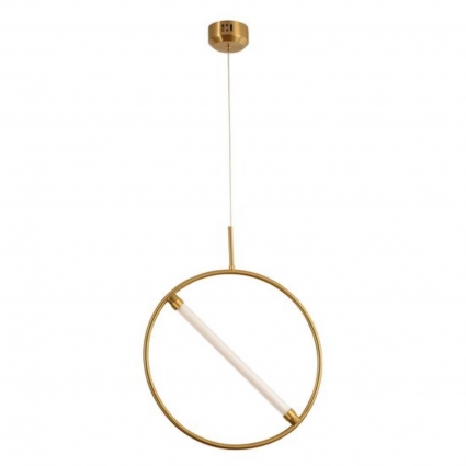 Подвесной светодиодный светильник Arte Lamp Dolores A2565SP-1PB в стиле Хай-тек, цвет медь