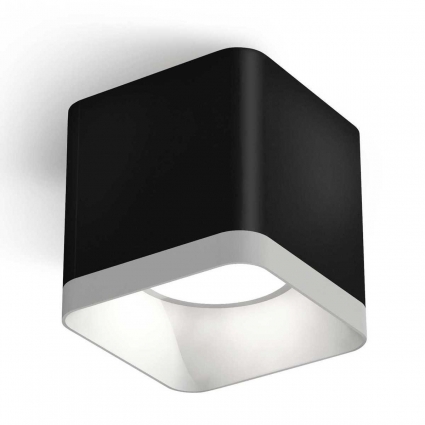 Комплект потолочного светильника Ambrella light Techno Spot XC (C7806, N7701) XS7806001, в современном стиле, цвет черный
