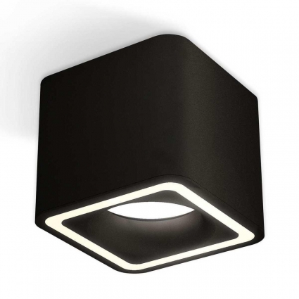 Комплект потолочного светильника Ambrella light Techno Spot XC (C7806, N7716) XS7806020, в современном стиле, цвет черный