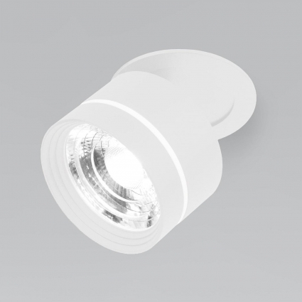 Встраиваемый светодиодный светильник Elektrostandard Stark 25035/LED 8W 4200K белый a062933 в стиле Хай-тек, цвет белый