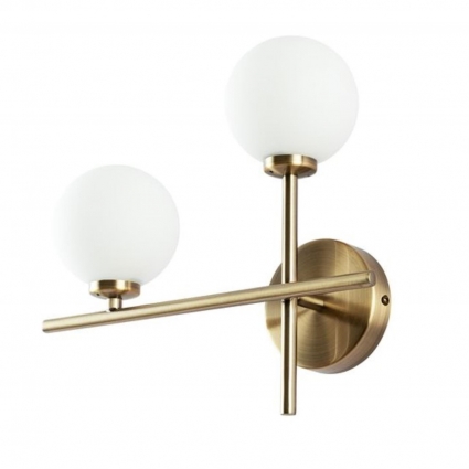 Бра Arte Lamp Bolla-Piccolo A3988AP-2AB цвет белый, мощность 50 Вт