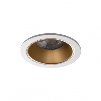 Точечный светильник Kanlux GLOZO DSO G/W 36220 в современном стиле, цвет золотой