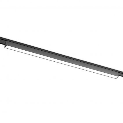 Трековый светодиодный светильник Ambrella light Track System Magnetic Ultra Slim GV1455 в стиле Хай-тек, цвет черный