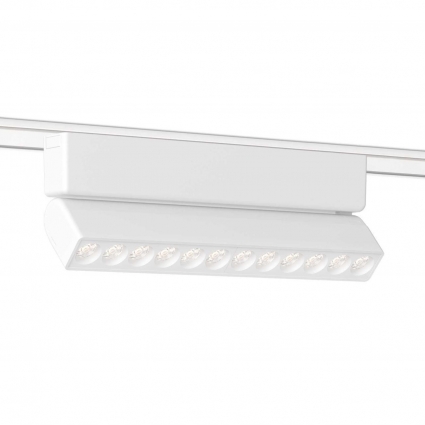 Трековый светодиодный светильник Ambrella light Track System Magnetic Ultra Slim GV1472 в стиле Хай-тек, цвет белый