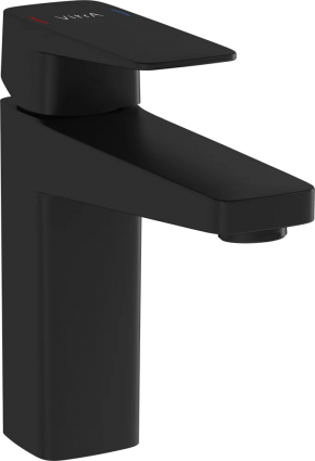 Смеситель для раковины VitrA Root Square A4273136EXP черный однорычажный, длина излива 14 см