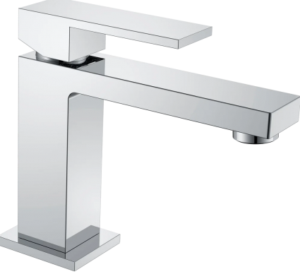 Смеситель для раковины Boheme Qubic 471-CR chrome однорычажный, хром