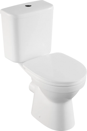 Унитаз-компакт Norm Fit 9844B099-7203 с микролифтом, белый, 35.5x65 см
