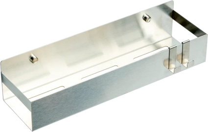 Полка Boheme Q 10965-NB nikel brush цвет сталь, подвесная