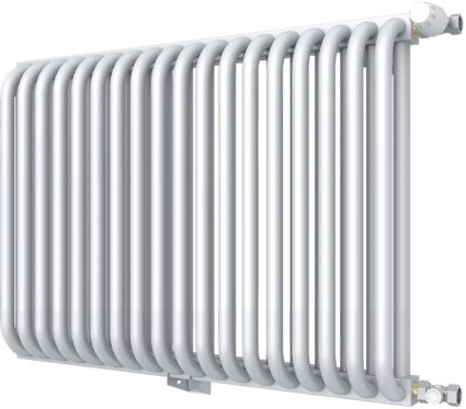 Радиатор стальной KZTO PC 2-500-18 3/4 18 секций на площадь 12.24 кв.м., белый