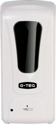 Диспенсер для антисептика G-Teq 8677 Auto белый, сенсорный, 12x11.5x25.5 см