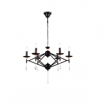 Подвесная люстра Ambrella light Traditional Modern TR9597 в классическом стиле, цвет черный