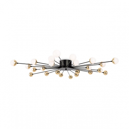 Потолочная люстра Freya Celebrity FR5242CL-24B в стиле модерн, цвет черный