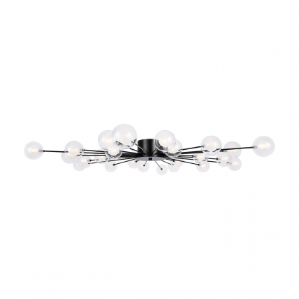 Потолочная люстра Freya Celebrity FR5242CL-24B1 в стиле модерн, цвет черный