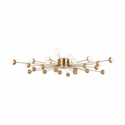 Потолочная люстра Freya Celebrity FR5242CL-24BS в стиле модерн, цвет латунь